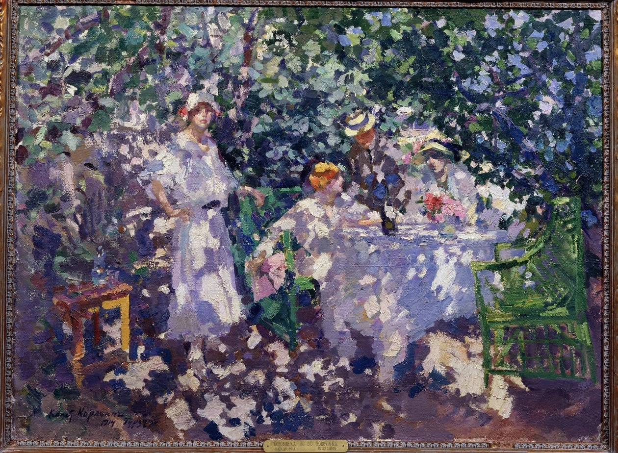 Konstantin Korovin - Nel giardino